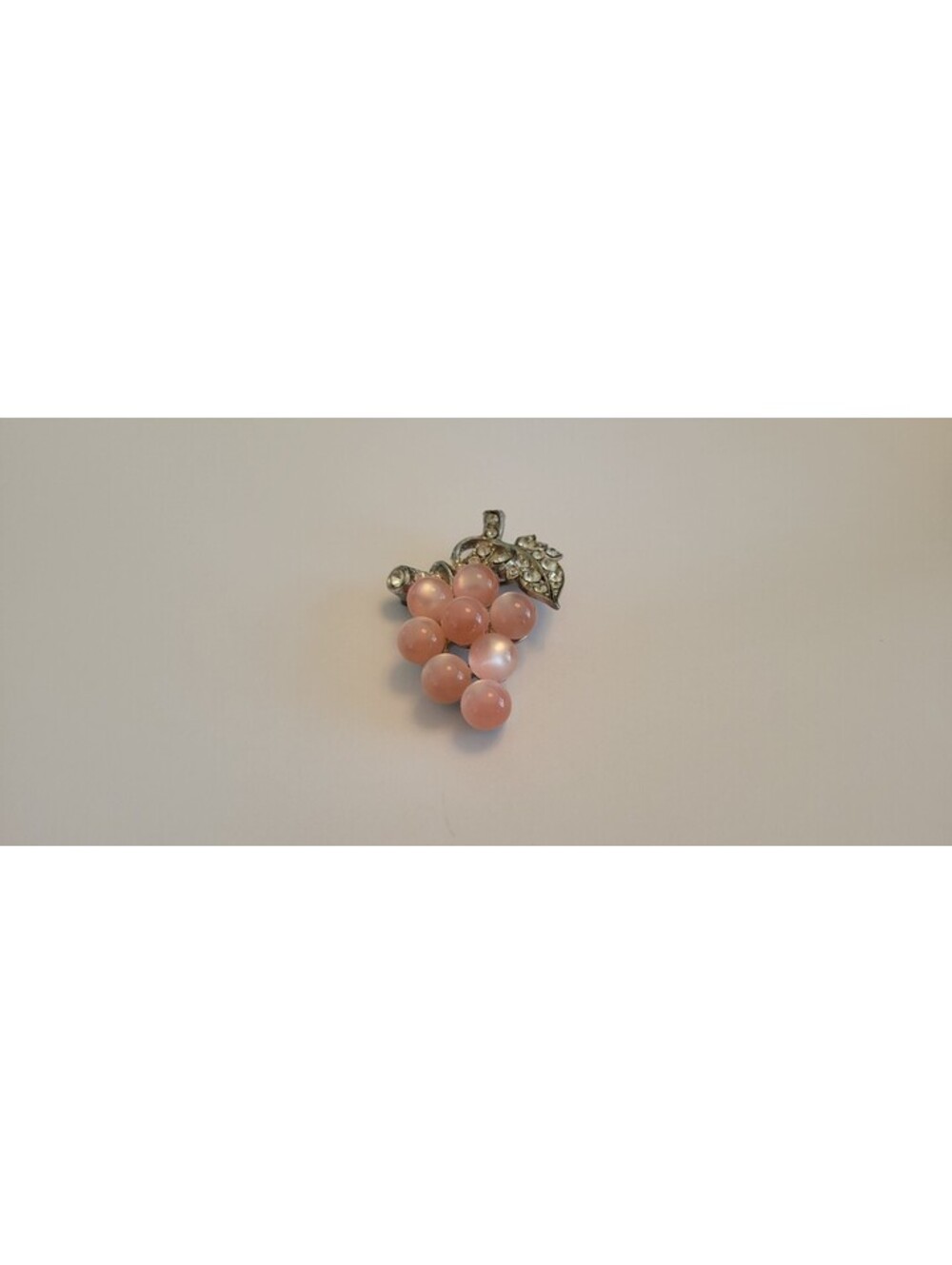 Vintage 1941 CORO Pink Grape Cluster Brooch